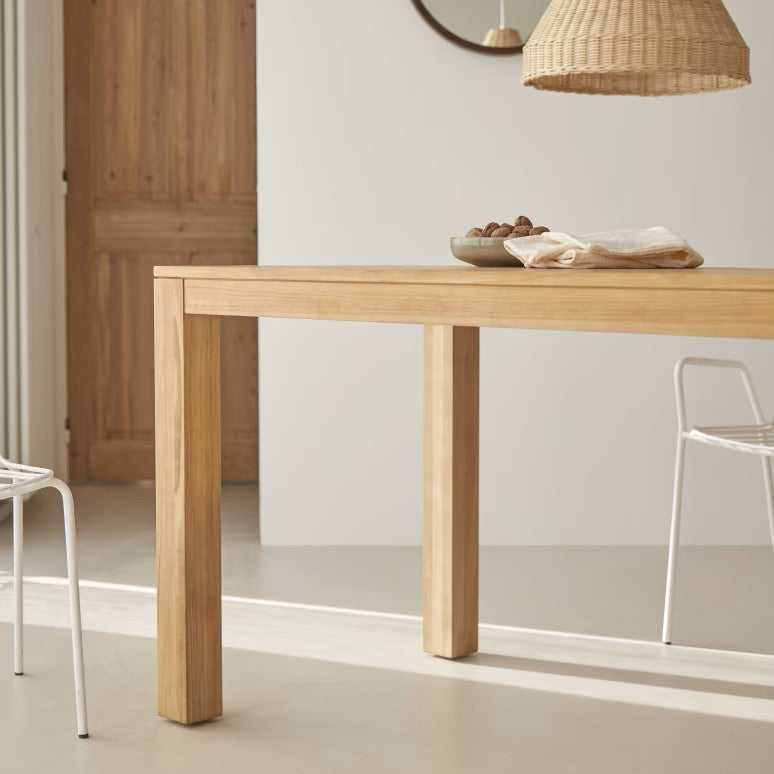Eden - Table Rectangulaire 4-6 Pers. - Teck - Naturel