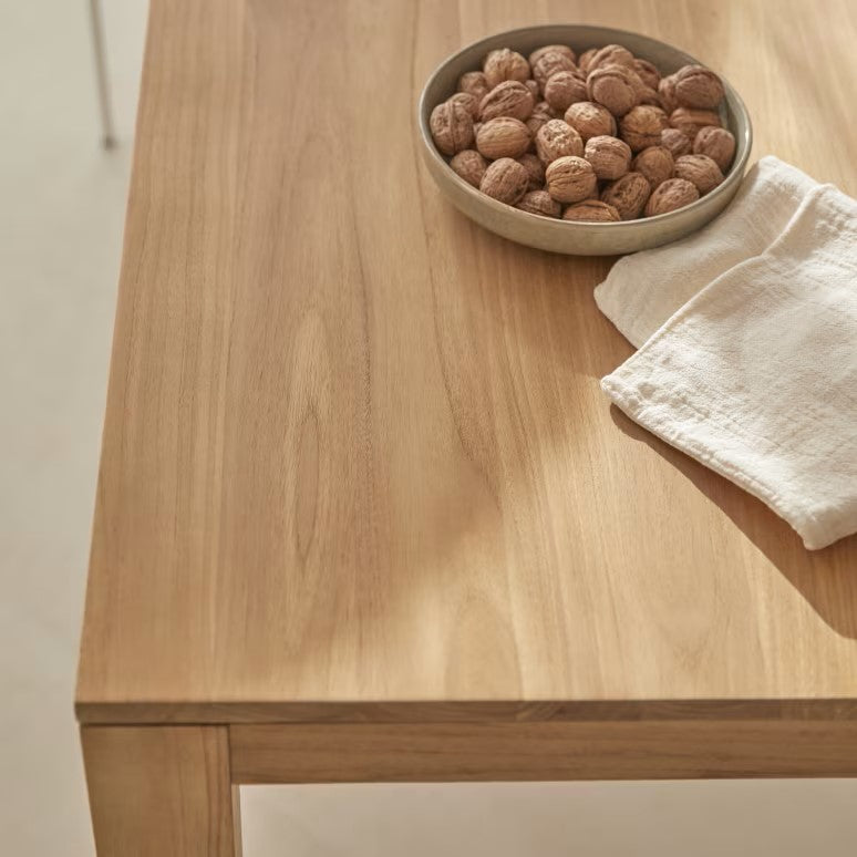 Eden - Table Rectangulaire 4-6 Pers. - Teck - Naturel