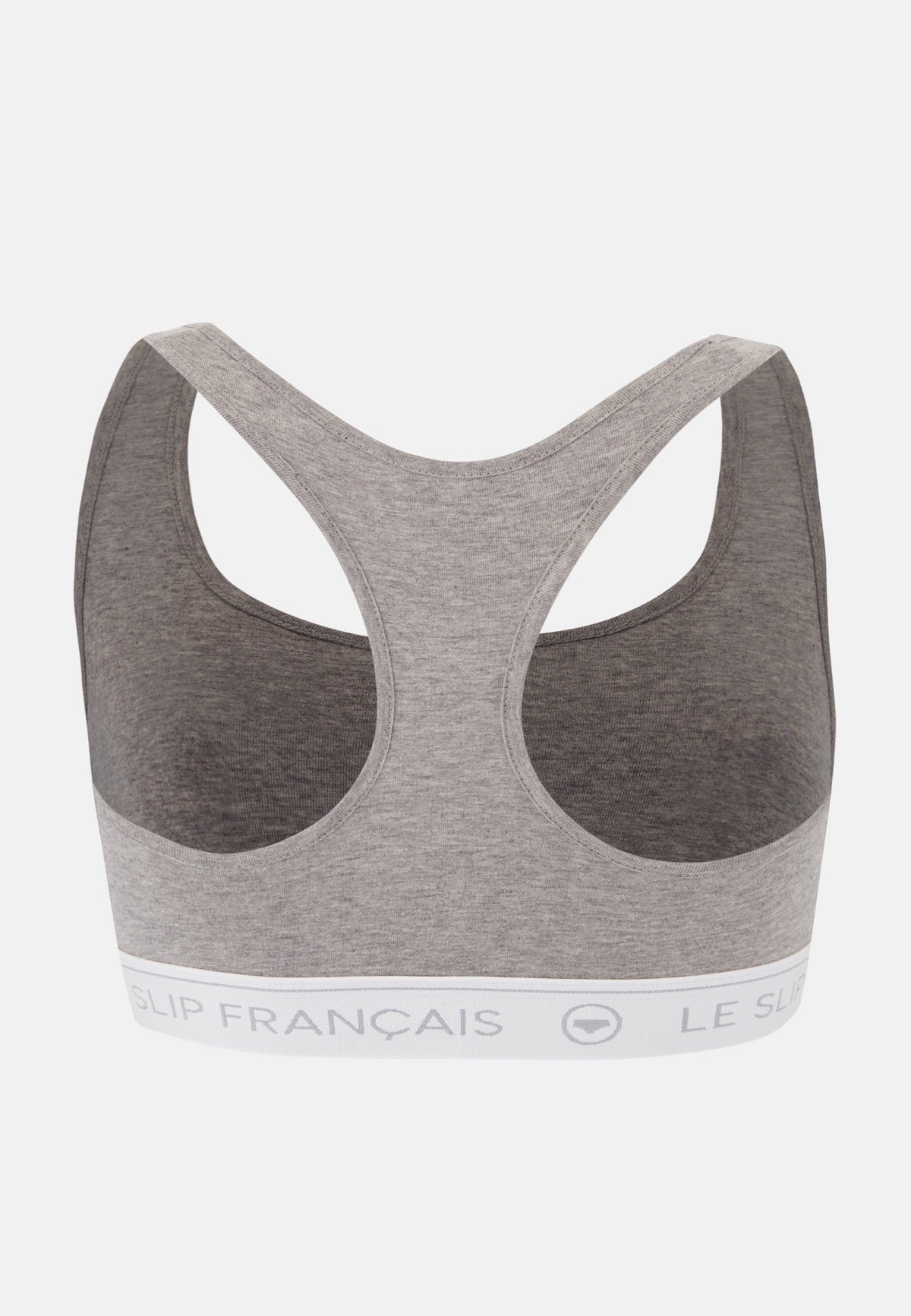 Top Lencero Tapageuse De Algodón - Gris