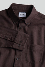 Camisa Manza Slim - Dark Wine
