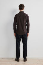 Camisa Manza Slim - Dark Wine