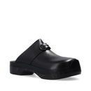 Mules - Salvatore Ferragamo Nope Leather  - Black