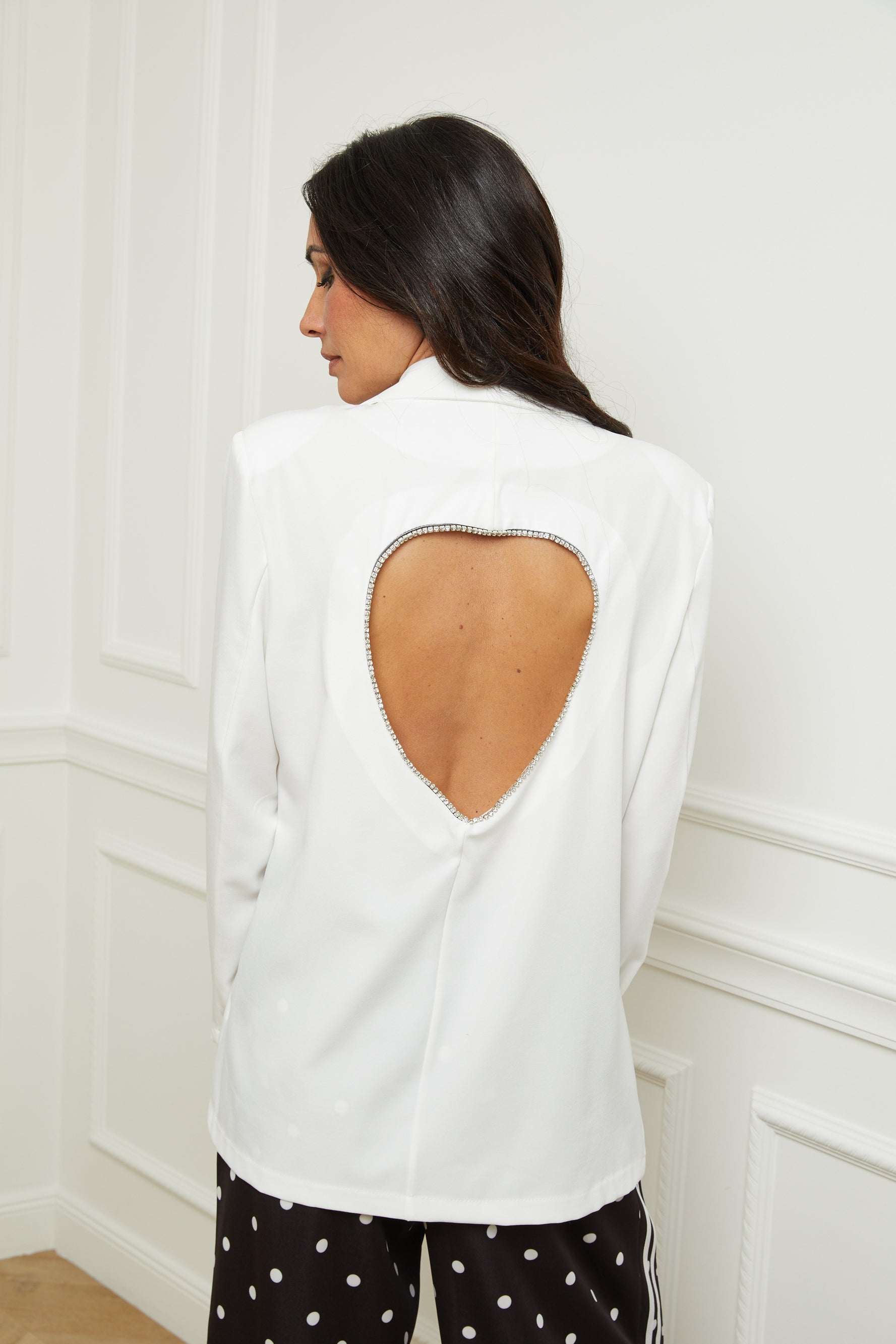 Drop Jacket - White