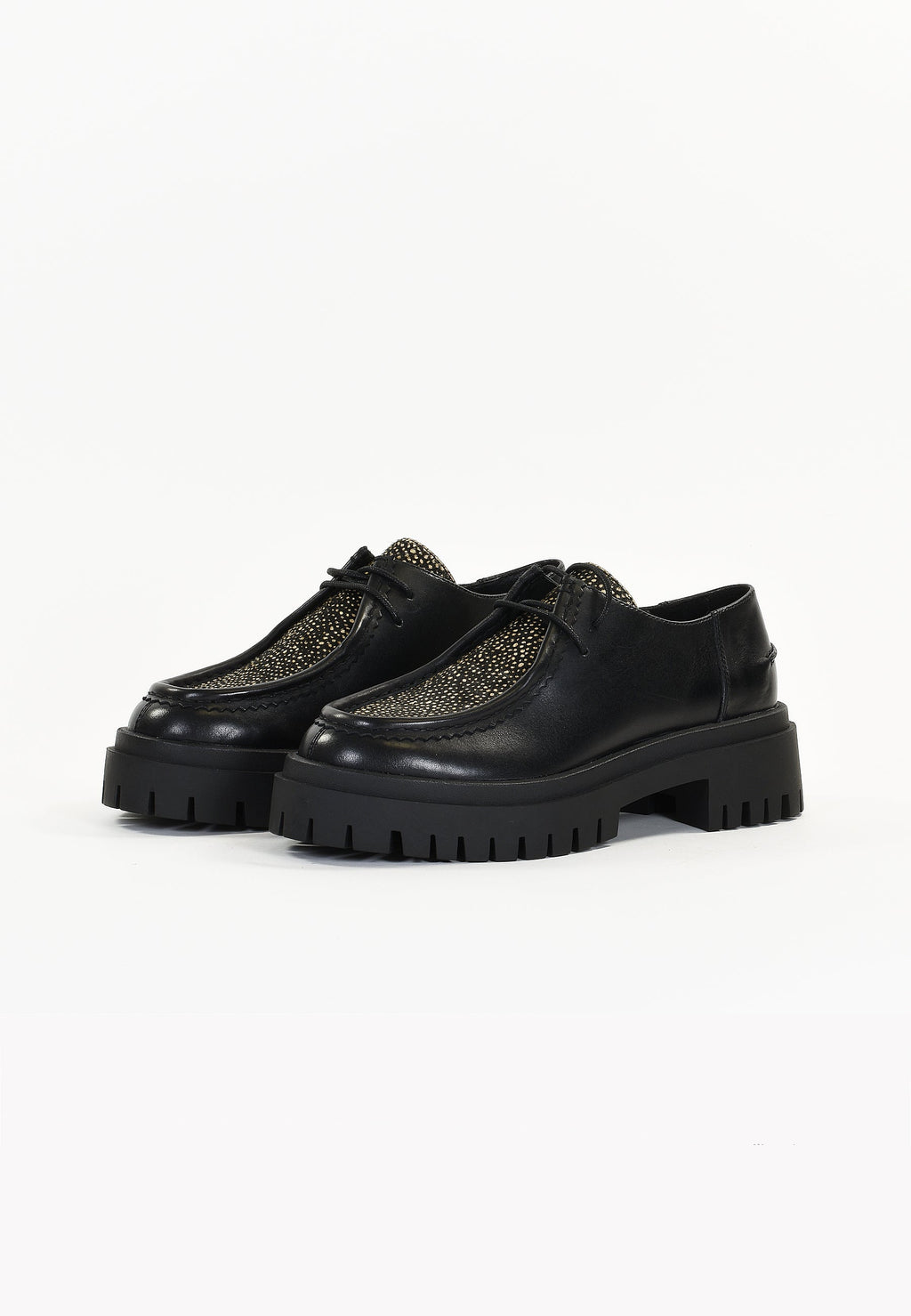 Capucine Derbies - Black