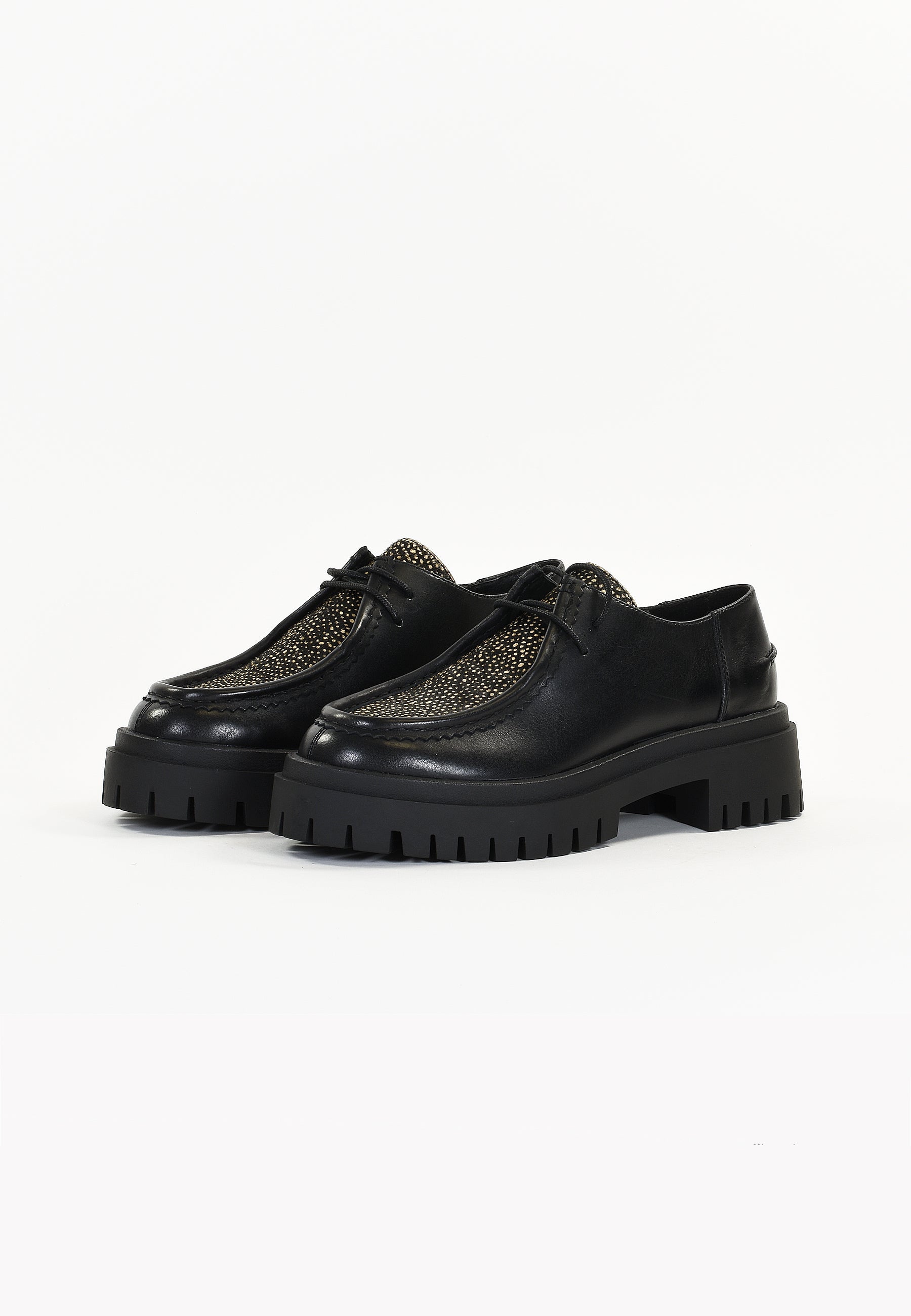 Capucine Derbies - Black