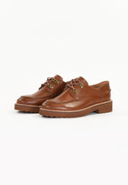 Coreo Derby Shoes - Cognac