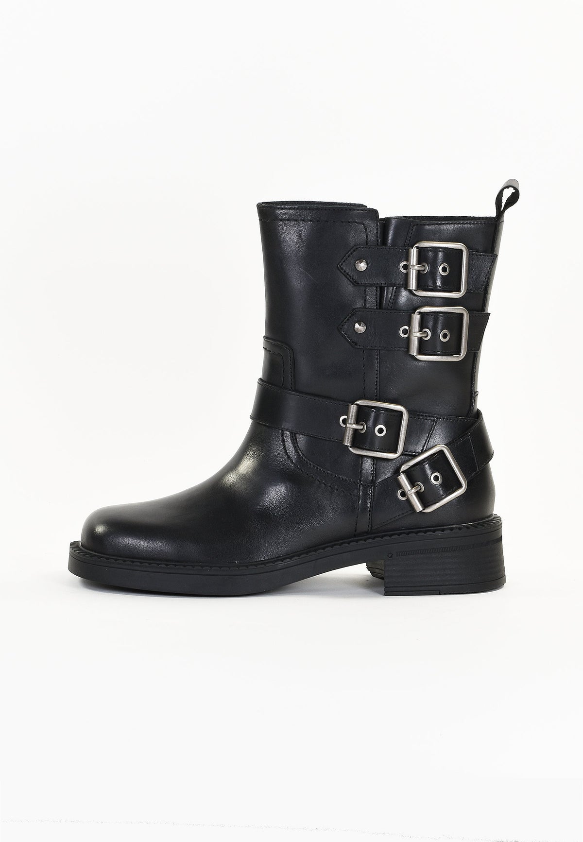 Botines Eagle - Negro liso