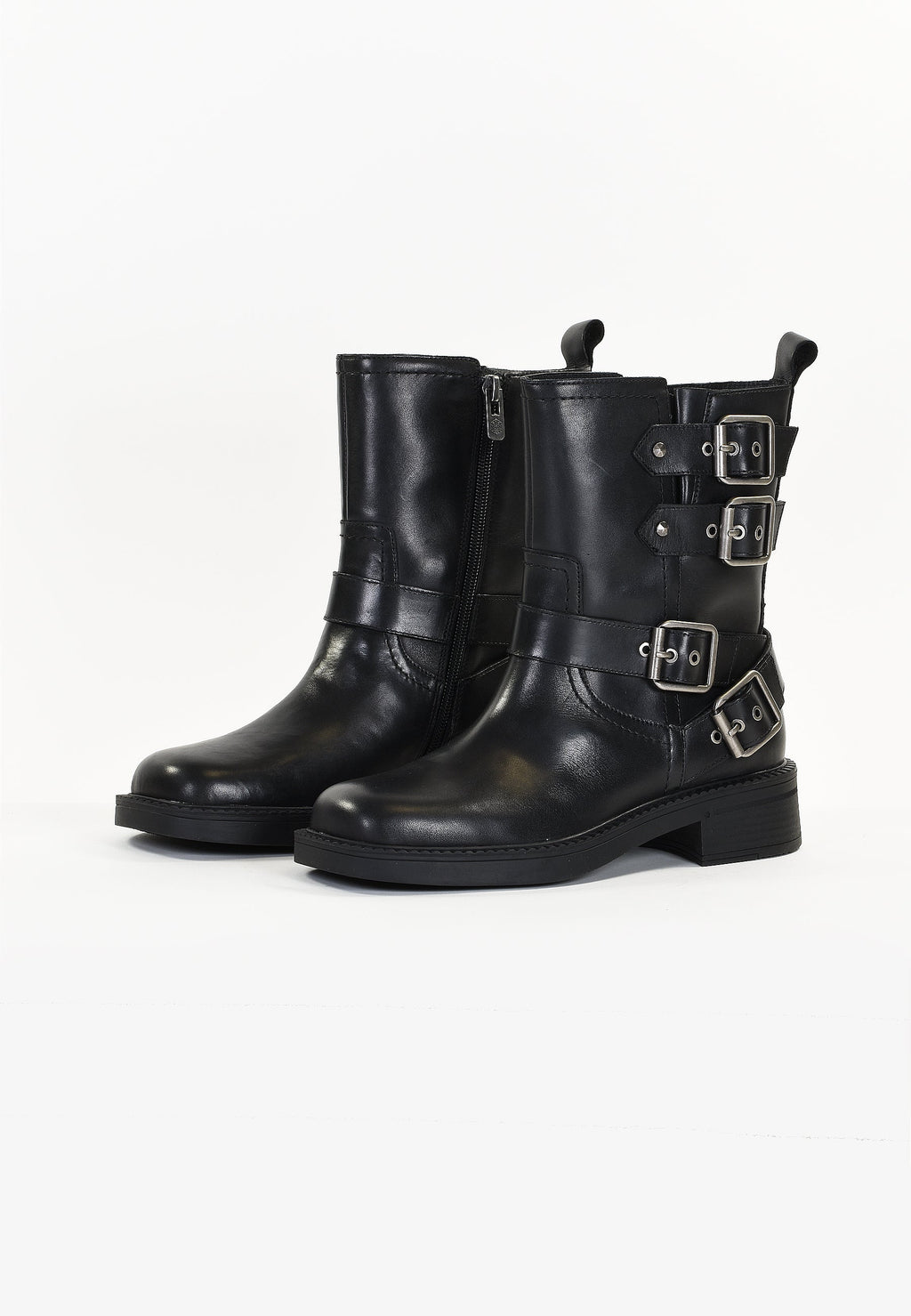 Botines Eagle - Negro liso