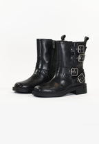Botines Eagle - Negro liso