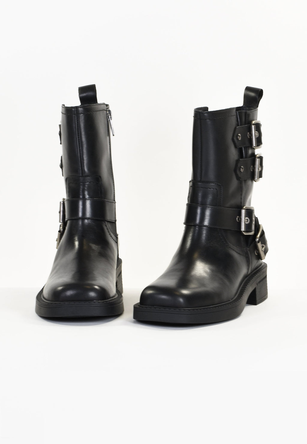 Botines Eagle - Negro liso