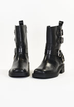 Botines Eagle - Negro liso