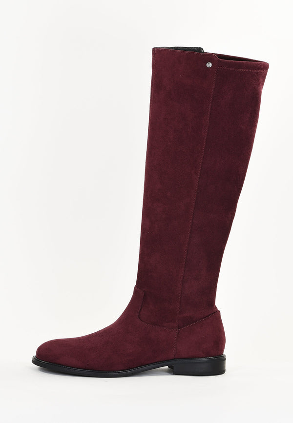 Jacinthe Boots - Burgundy