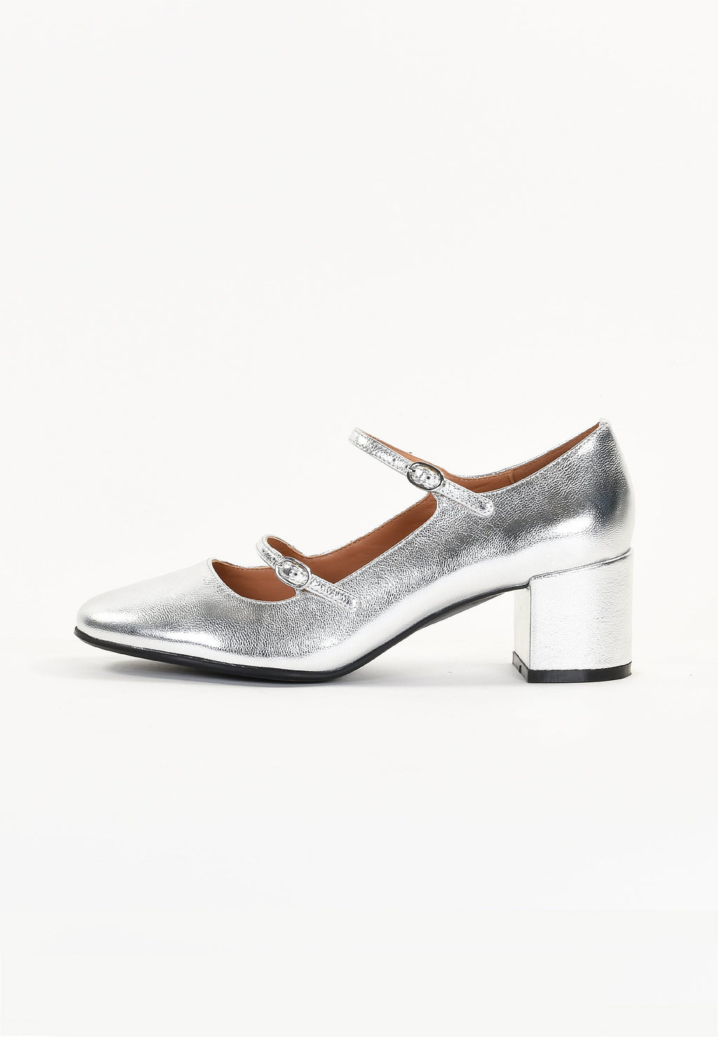 Escarpins Pivoine - Argent