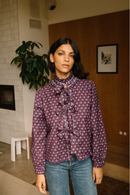 Surchemise Juliette - Ikat Violet