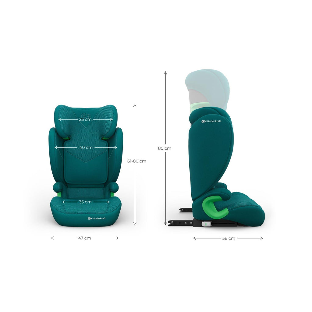 Siège Auto Junior Fix 2 Plus I-Size Vert