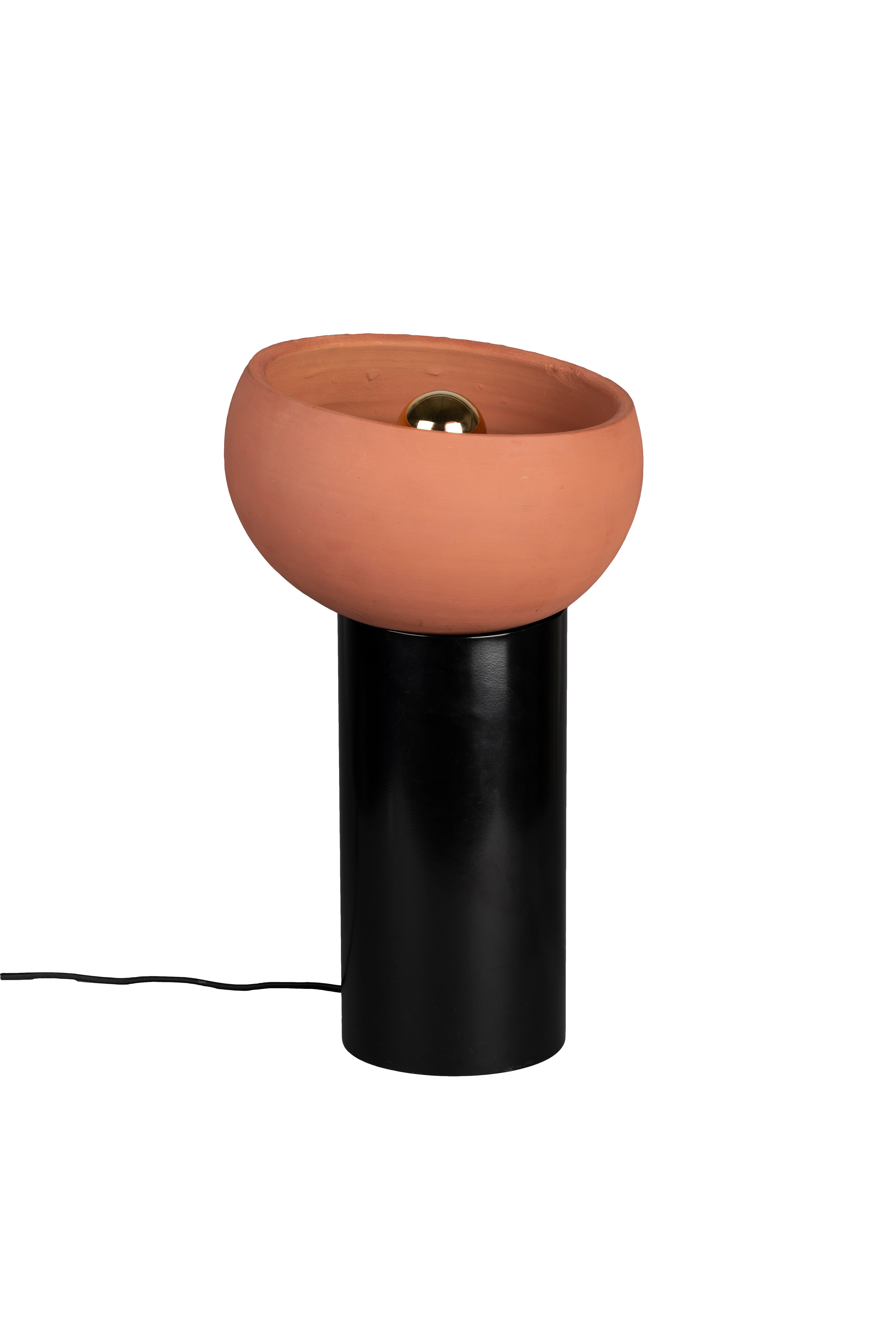 Zahra M - Table Lamp - Ceramic - Red