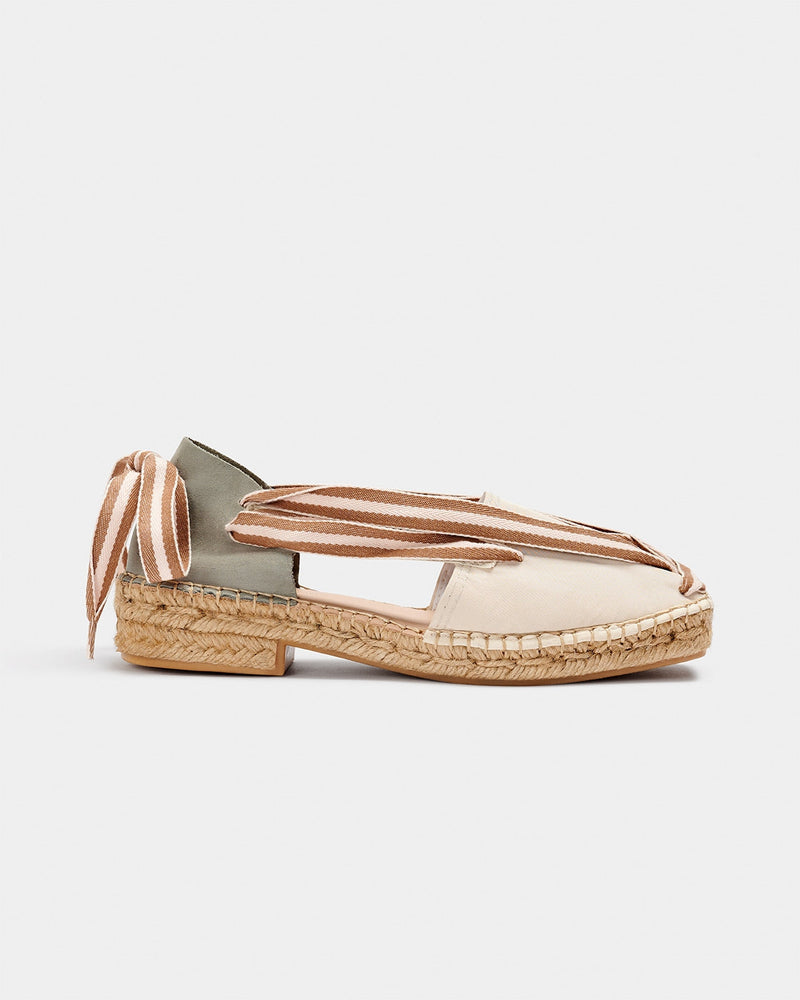 Espadrilles Viridis Beige-Marron
