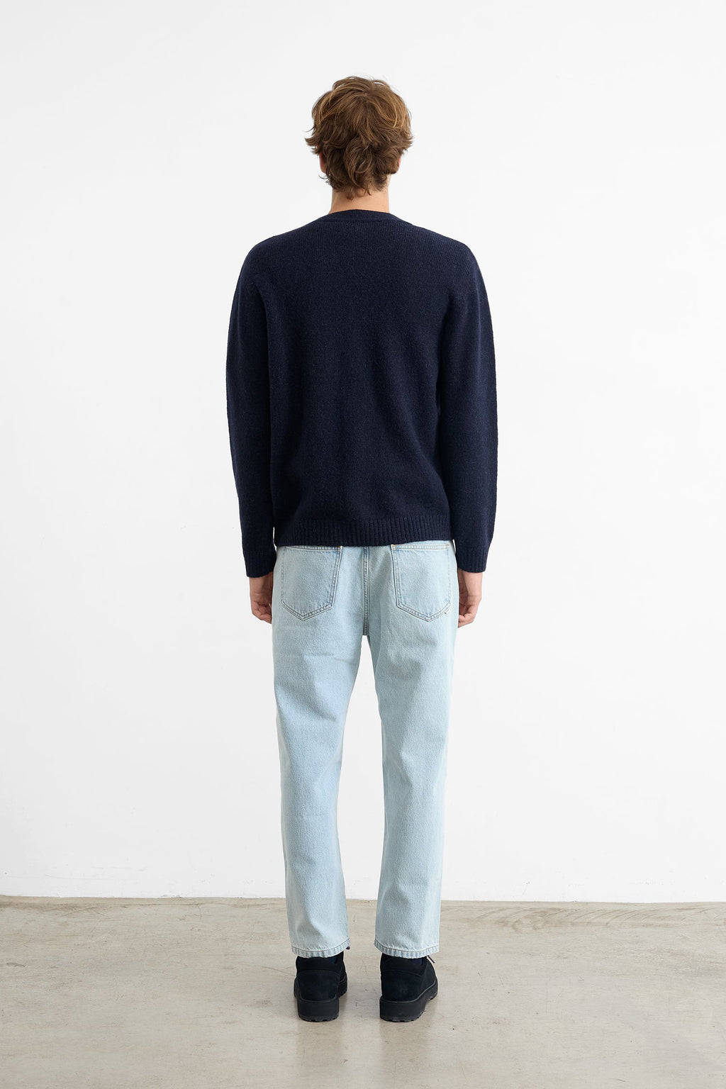 Cardigan Duck Patch Navy