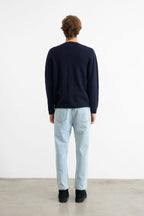 Cardigan Duck Patch Navy