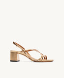 Sandals N°576 Gold