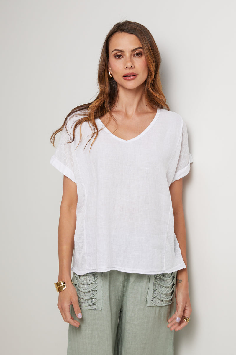 Top - Blanco - Mujer