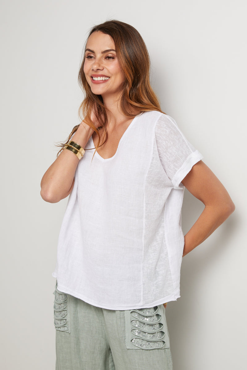 Top - Blanco - Mujer