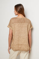 Top - Camel - Mujer