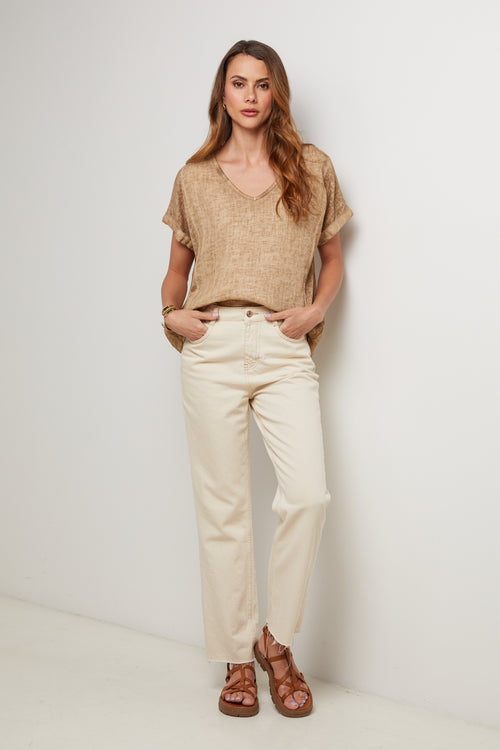 Top - Camel - Women