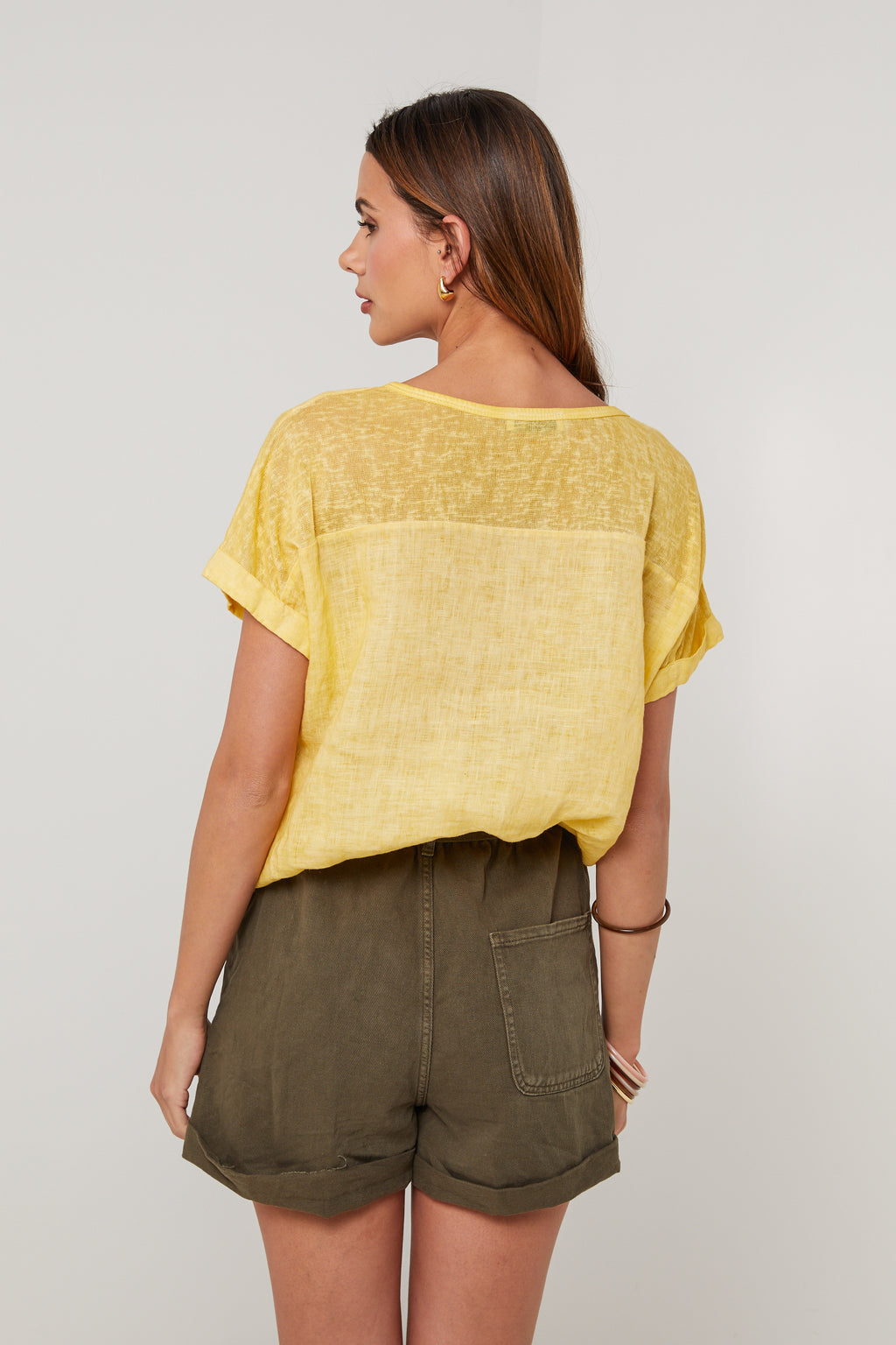Top - Amarillo - Mujer