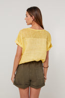 Top - Yellow - Women