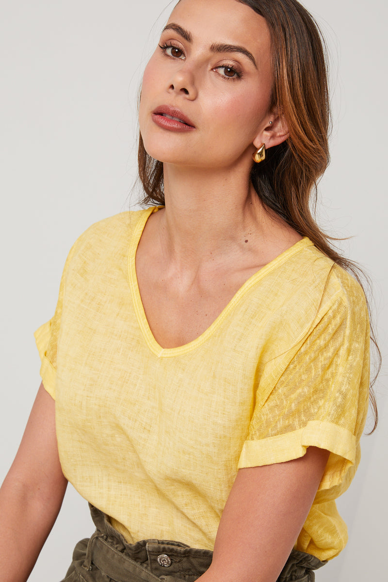 Top - Yellow - Women