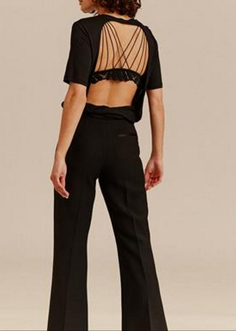 Tshirt Log Out - Black