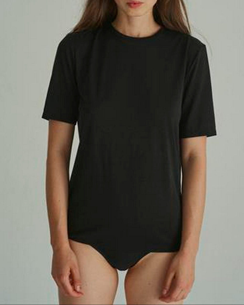 Tshirt Log Out - Black