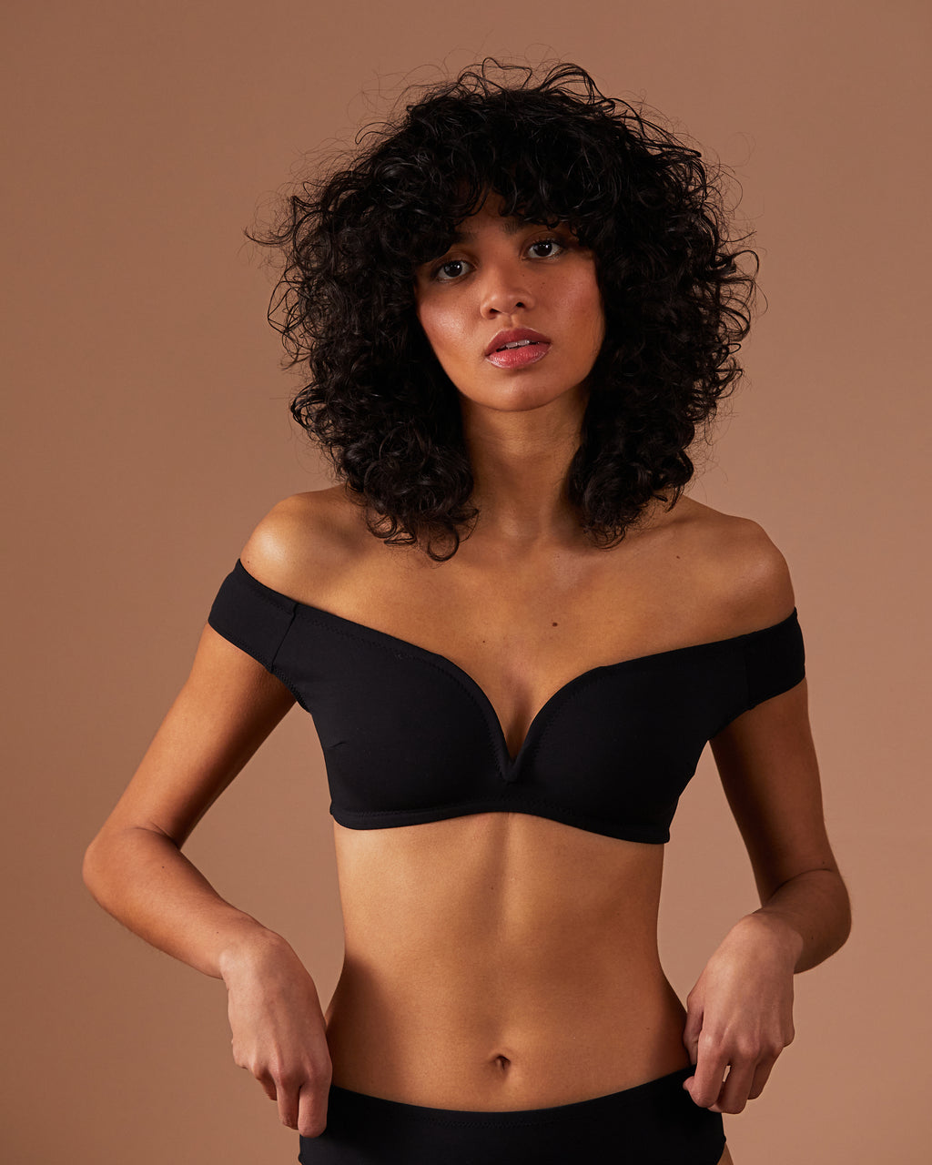 Lingerie Medusa -Black-Open - Black - Femme