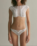 Macy Bustier - White