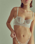 Bustier Jazz - White