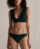Soutien-Gorge Plongeant Cove - Jungle Green