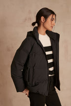 Mina Puffer Jacket - Black