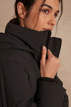 Mina Puffer Jacket - Black