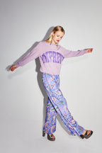 Le Pantalon Aurora Magic Paisley Lavande