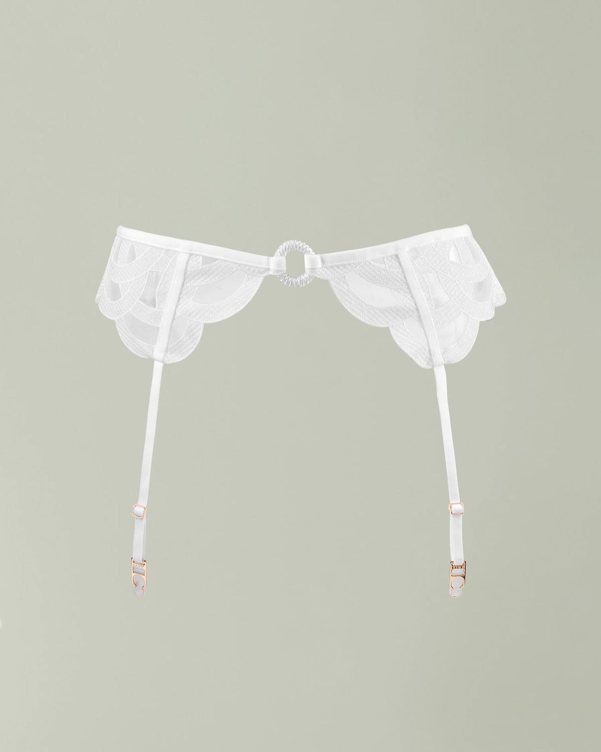 Suspender Kimbaku - White