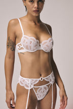 Suspender Kimbaku - White