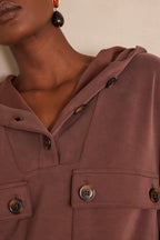 Cadix Sweatshirt - Chocolate