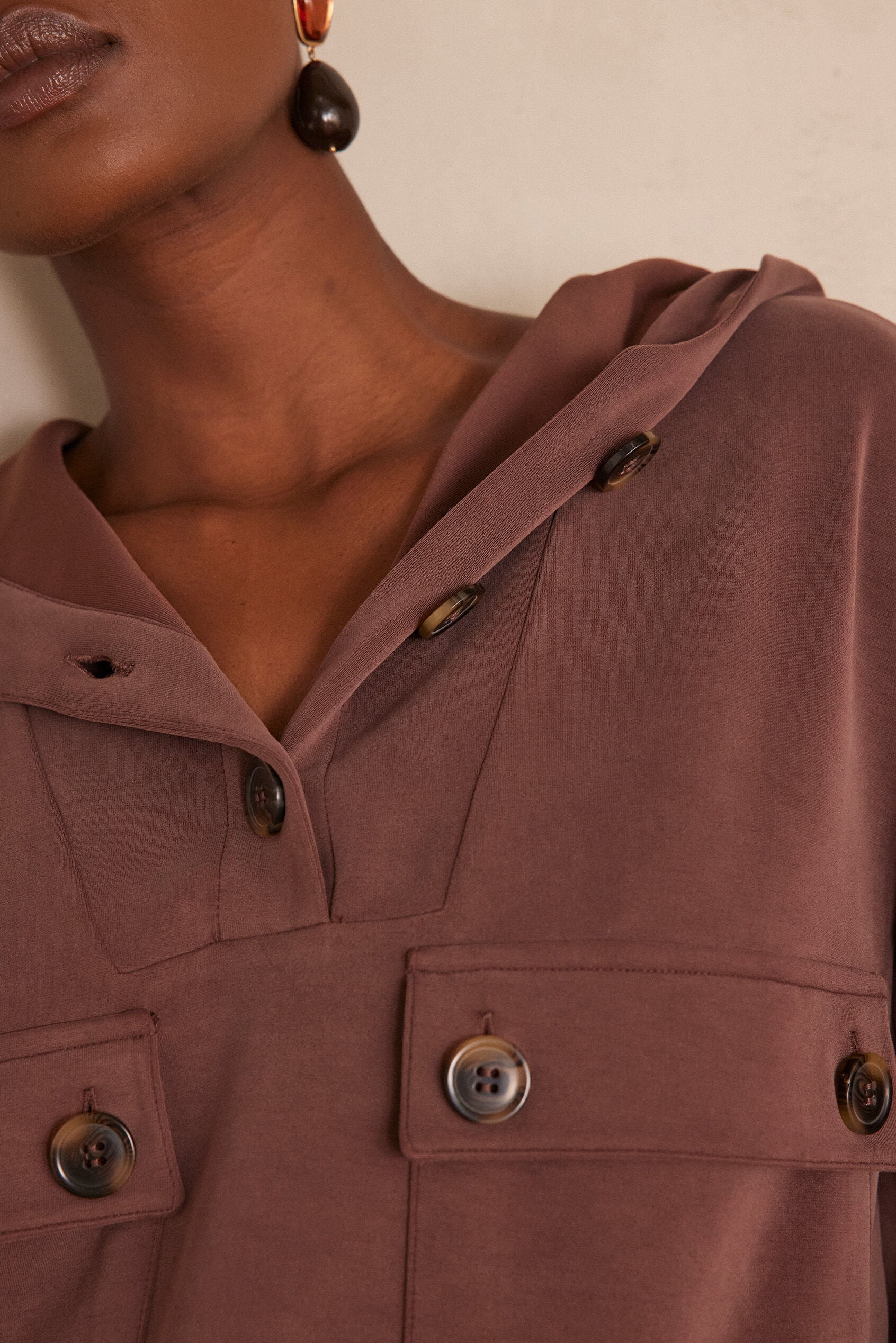 Cadix Sweatshirt - Chocolate