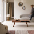 Niels - Table Basse - Acacia - Marron Foncé