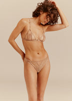Lingerie Adorn -Sand-String - Sand - Femme