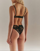 Sujetador balconette Rolling Hill - Negro