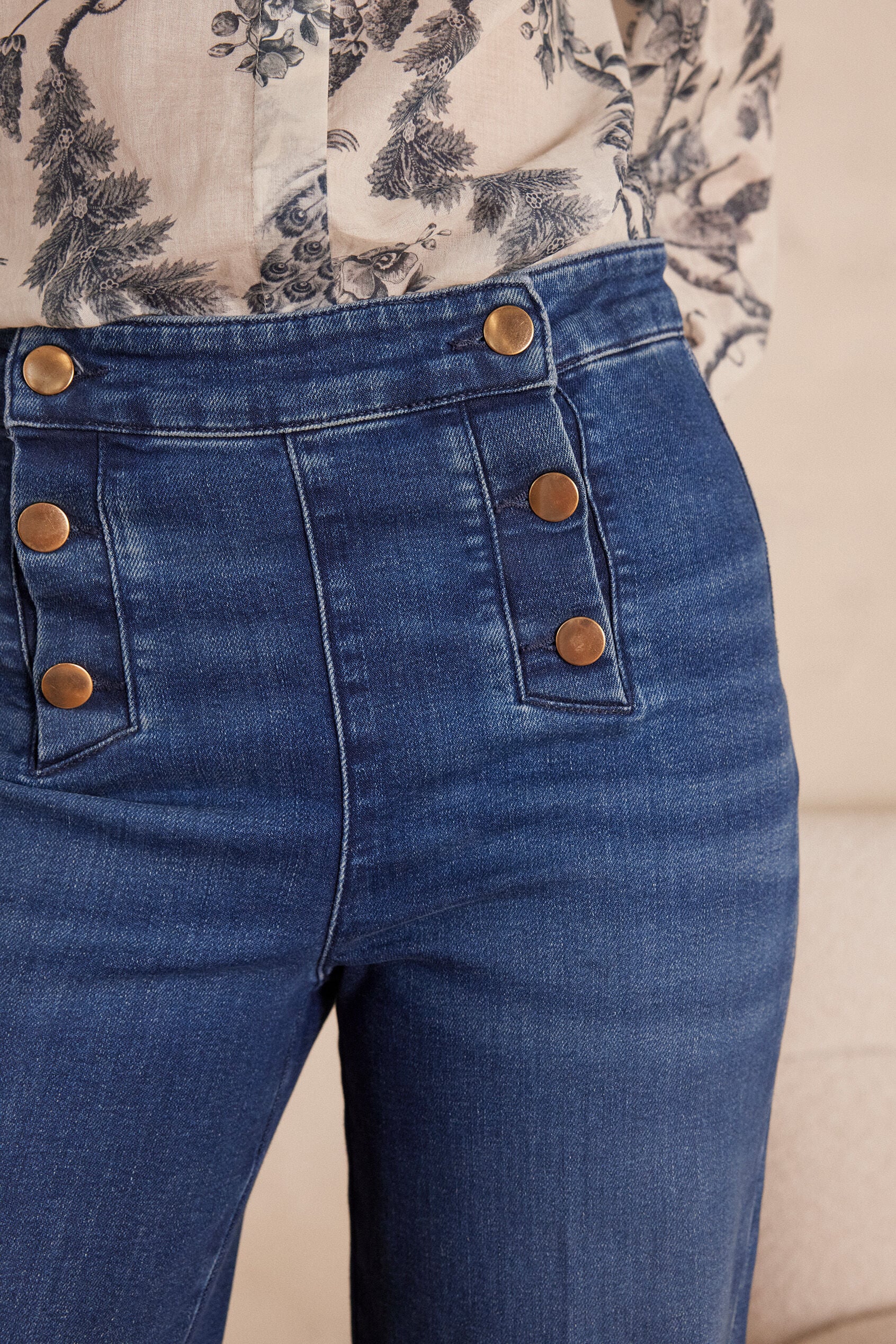 Oxan Denim Trousers - Deep Indigo