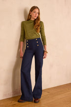 Oxan Denim Trousers - Celadon