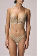 Bustier Silver Park - Gold